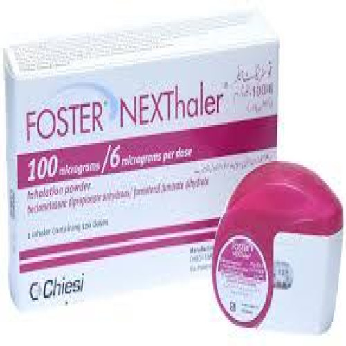 Fostair Nexthaler 100mcg